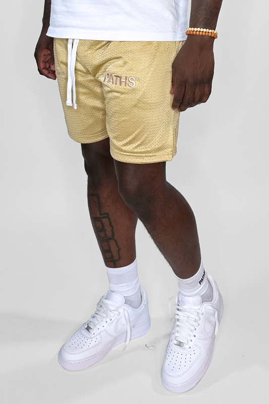 Shorts - Mesh (Gold)