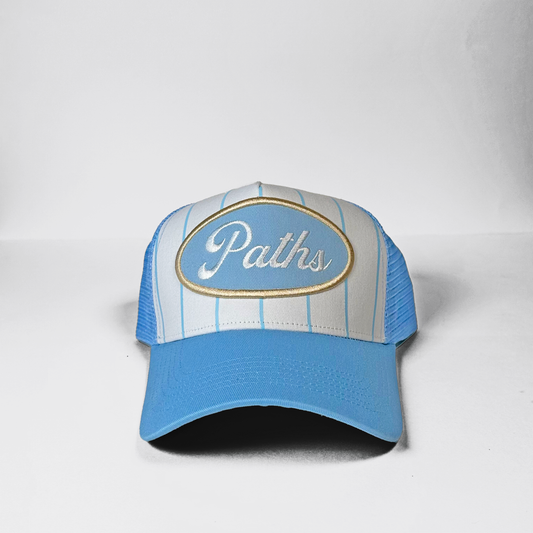 Hat - Paths patch trucker (Light blue)